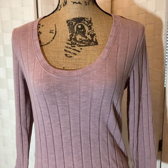 NWT Sanctuary lavender ribbed top size XL - Picture 3 of 7